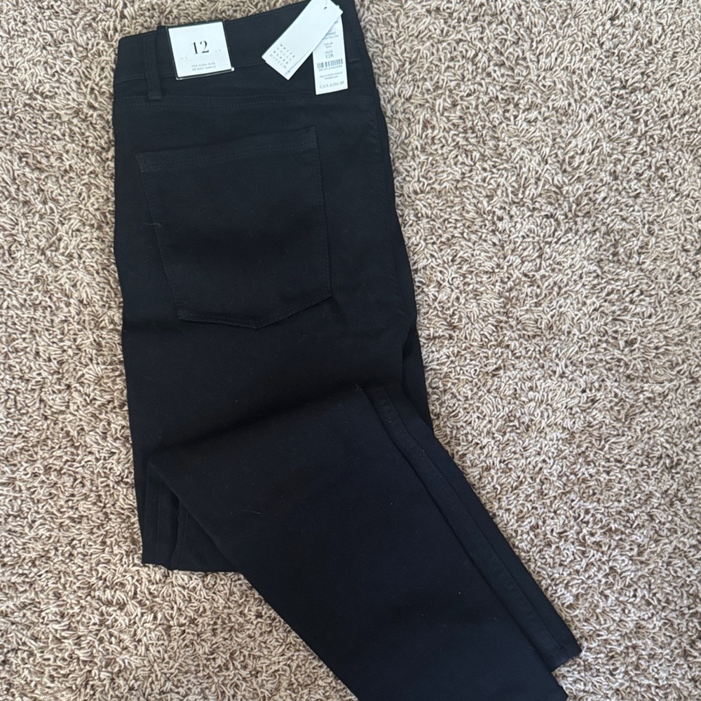 White House Black Market Women's Black Skinny Jeans